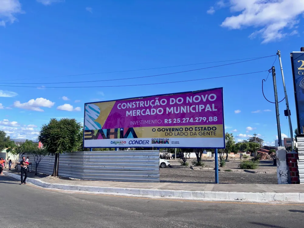 Brumado inicia obras do Novo Mercado Municipal, um dos maiores investimentos em infraestrutura comercial da cidade