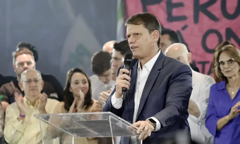 Republicanos lança candidatura de Tarcísio ao governo de São Paulo 
