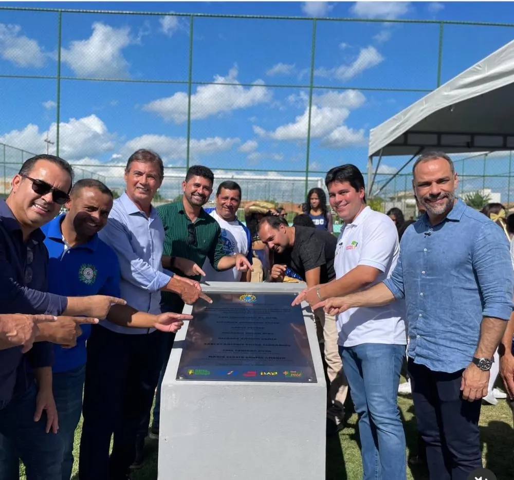 Arena Brasil é inaugurada em Barra do Choça com presença de autoridades estaduais e federais