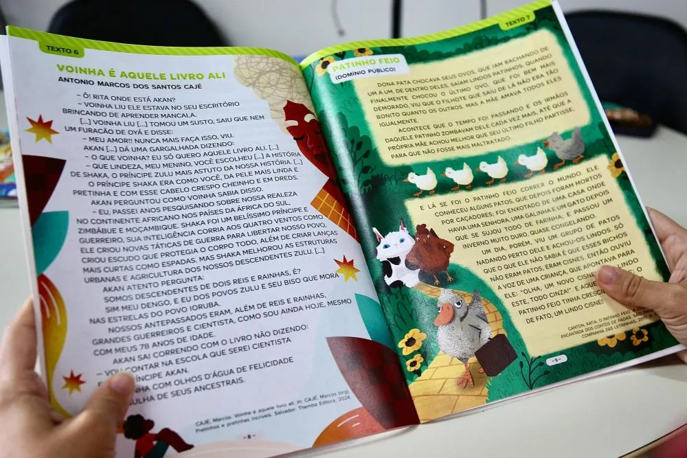 Bahia Alfabetizada: SEC entrega mais de 350 mil livros a municípios baianos para auxiliar alfabetização de crianças na idade adequada