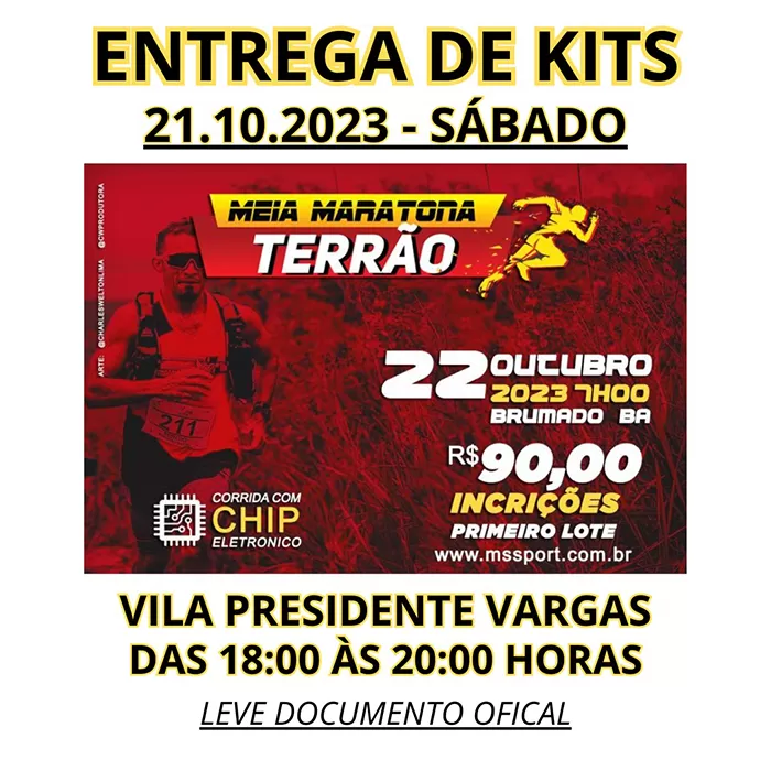 Terrão Solidário em Brumado: Entrega dos Kits Neste Sábado, 21/10, na Vila Presidente Vargas