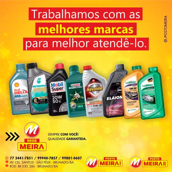 Posto Meira: Sua Melhor Opção para Troca de Óleo com Qualidade Garantida!