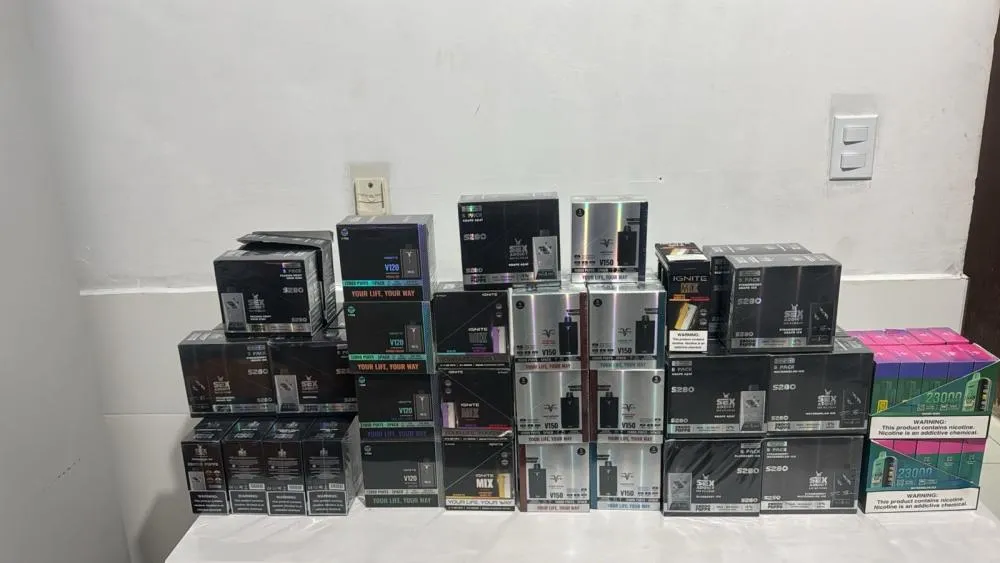 CIPRv apreende cigarros eletrônicos contrabandeados durante fiscalização em Tanhaçu