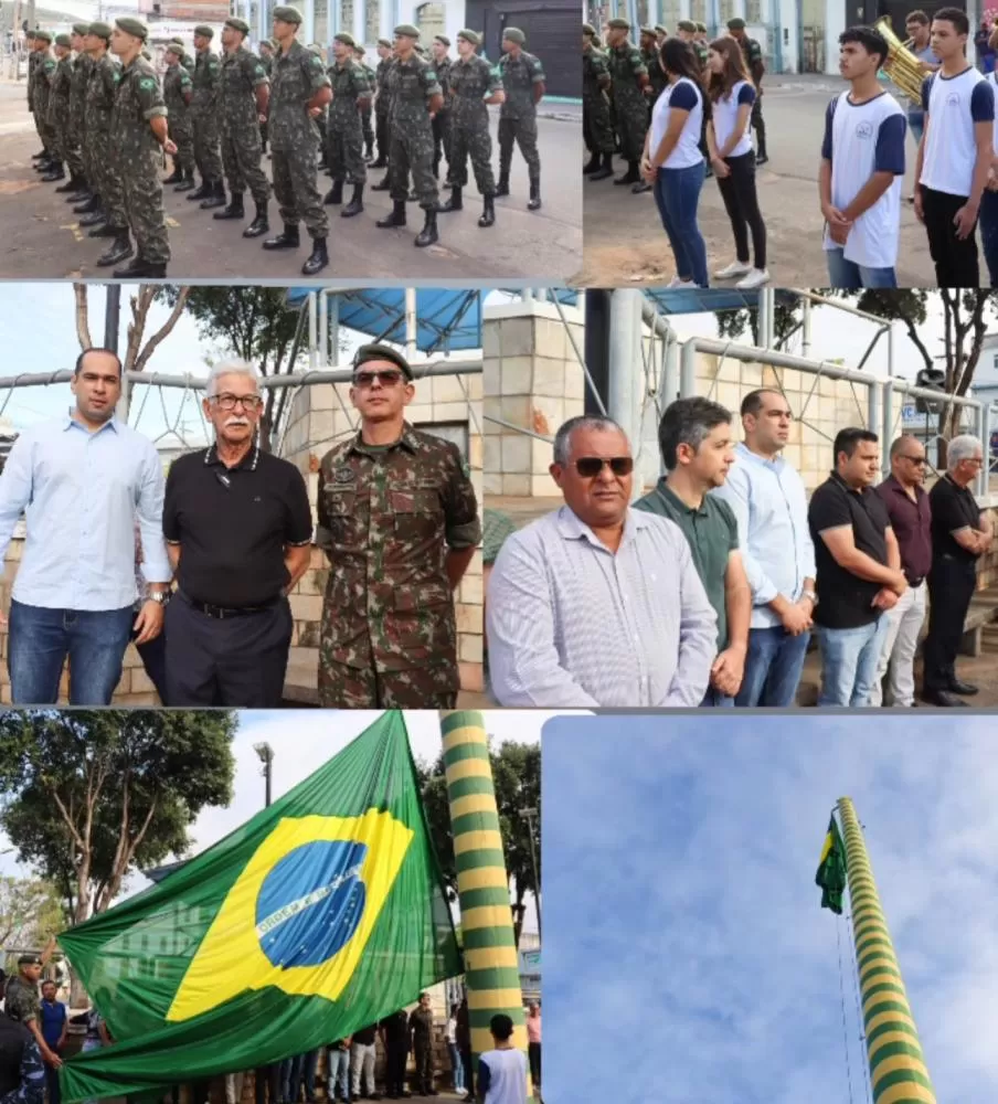 Independência do Brasil: Brumado realiza cerimônia de hasteamento da bandeira