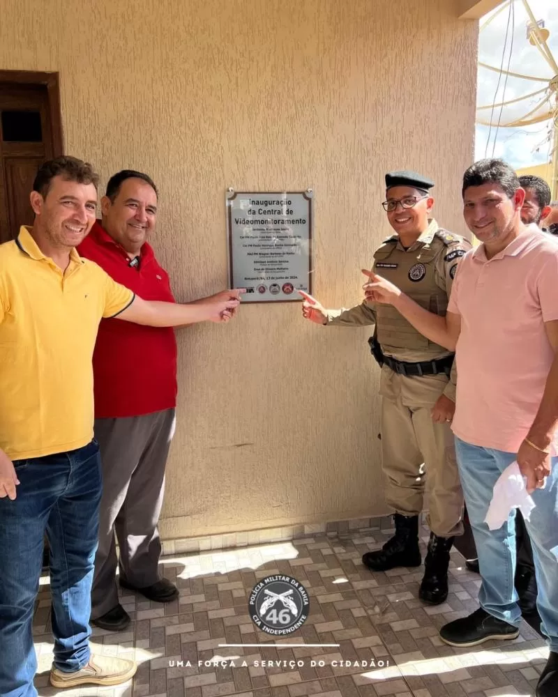 Botuporã inaugura sistema de videomonitoramento para aumentar a segurança