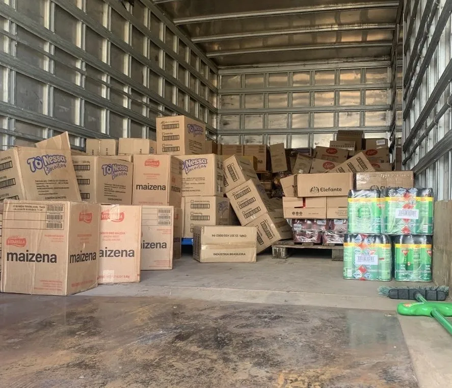 Polícia Rodoviária apreende 711 kg de mercadorias sem nota fiscal em Vitória da Conquista