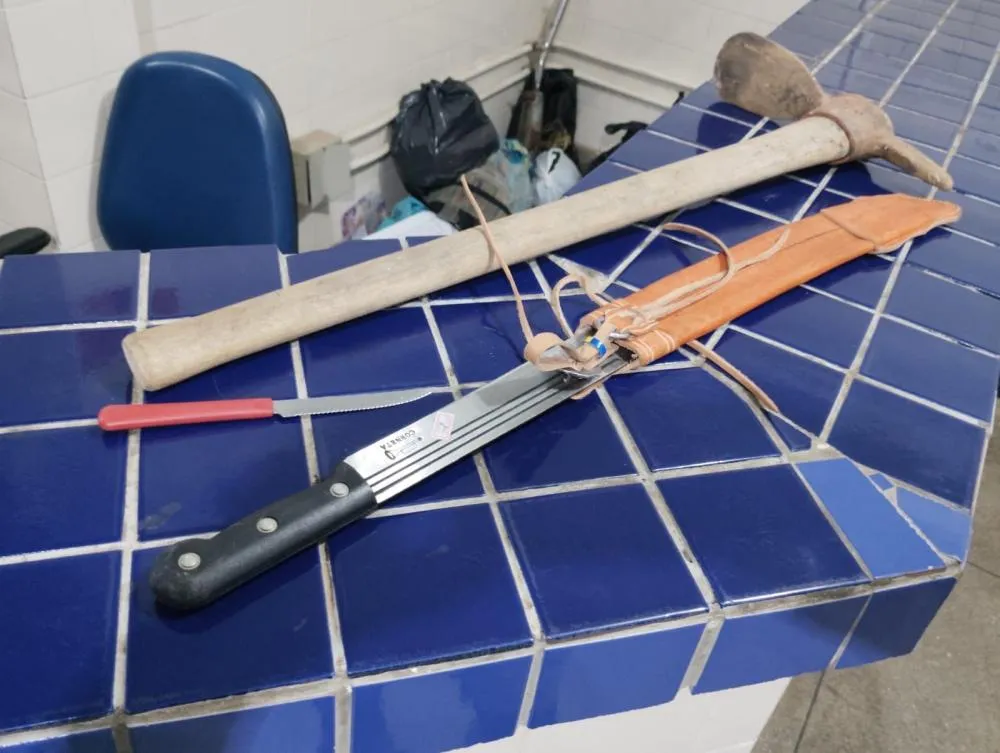 Morador de 56 anos é conduzido pela PM por ameaças e perturbação do sossego em Brumado