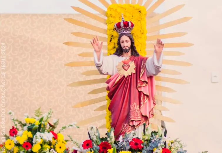 Paróquia de Caculé festeja Padroeiro Sagrado Coração de Jesus