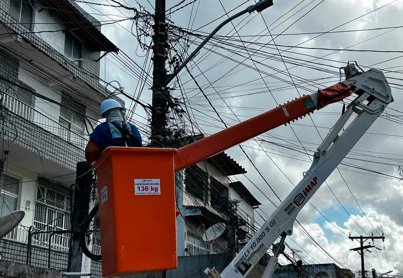 Em 20 dias, Operação Gatonet remove 50 toneladas de cabos irregulares de telefonia e internet na Bahia