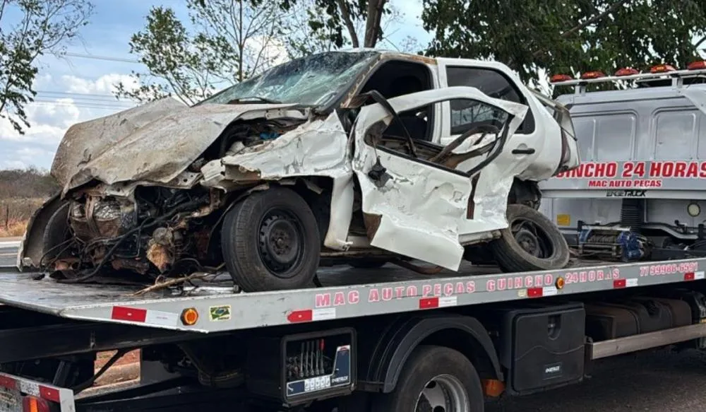 Homem de 62 anos morre em acidente na BA-152, em Macaúbas