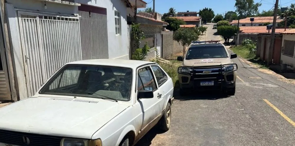 Polícia Militar recupera veículo roubado durante rondas em Rio do Pires