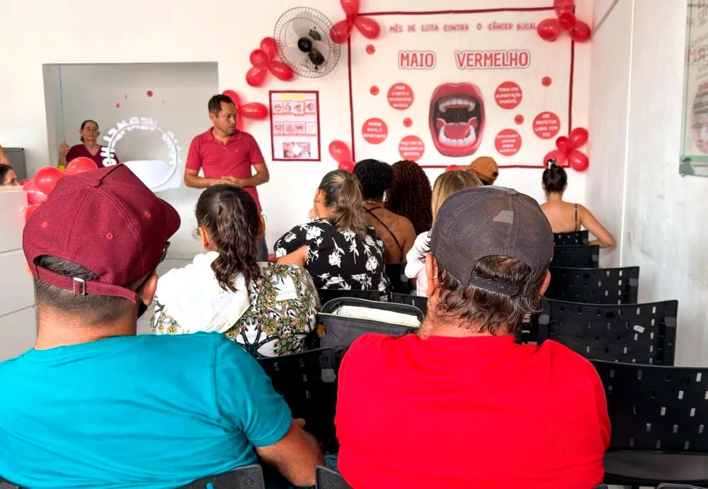 Maio Vermelho: ação de conscientização alerta para prevenção do câncer de boca