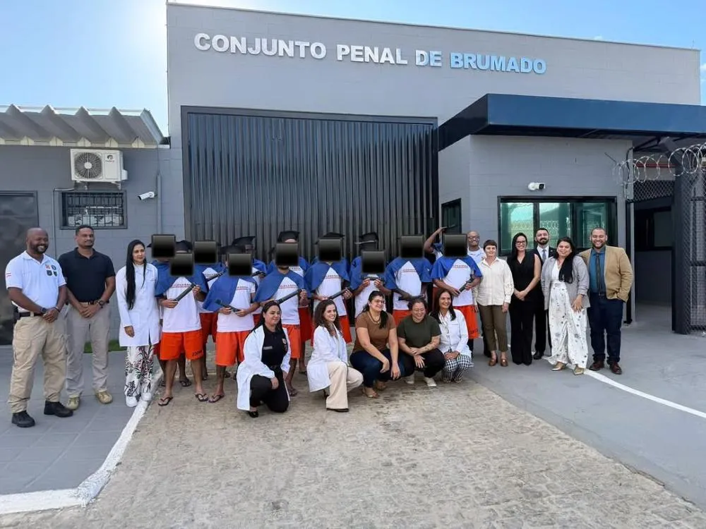 Internos do Conjunto Penal de Brumado concluem curso de Montador de Estrutura de Concreto Armado