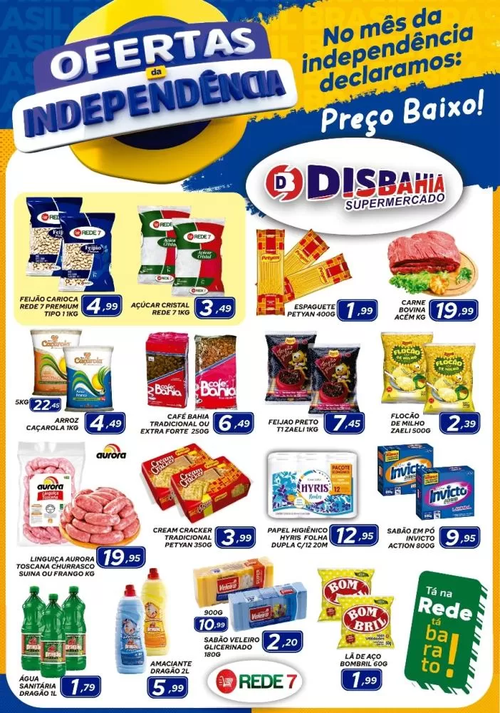 Ofertas da Independência do Disbahia Supermercado