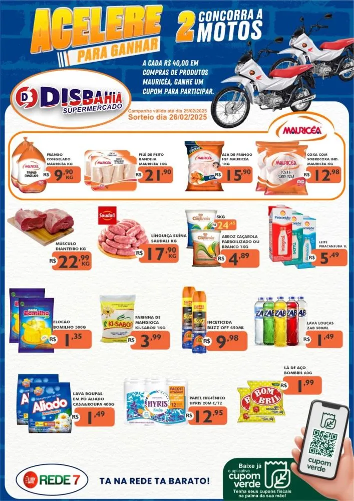Confira o jornal de ofertas do Disbahia Rede 7