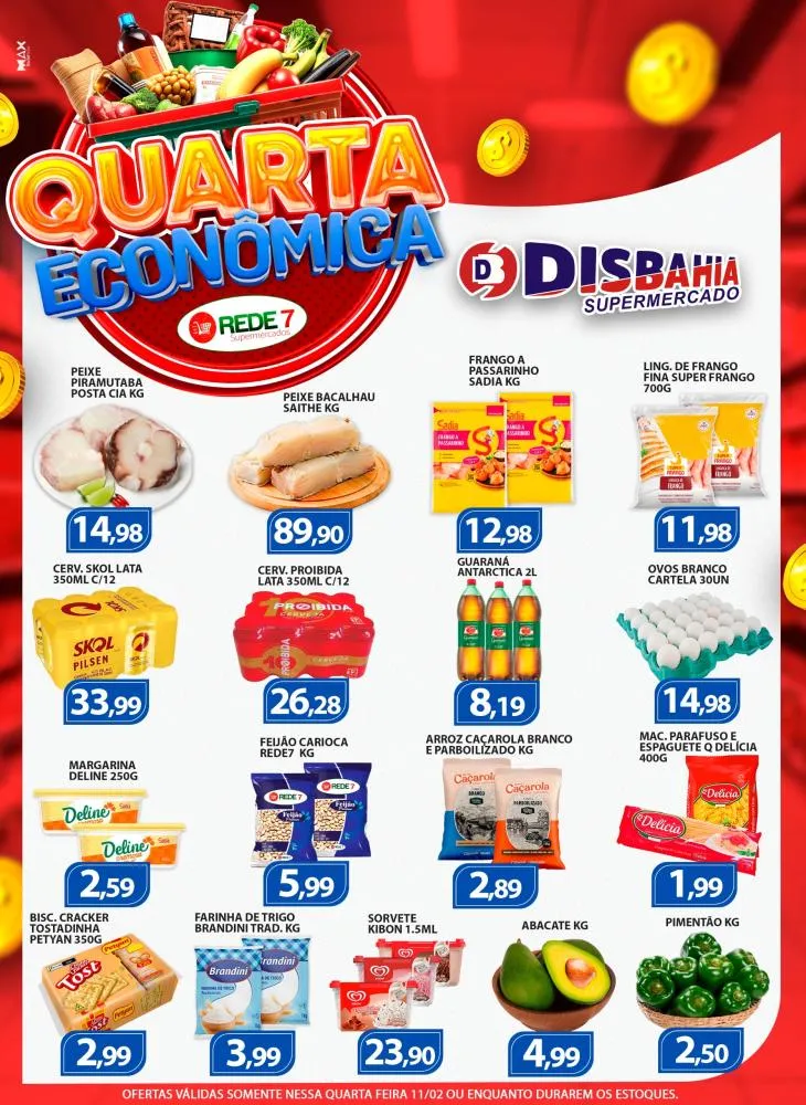Economize na Quarta Econômica do Disbahia