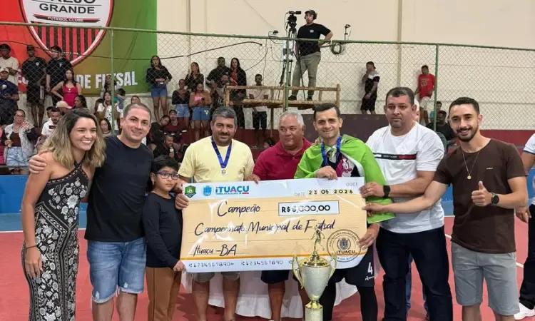São José conquista o título do Campeonato Municipal de Futsal 2026 em Ituaçu