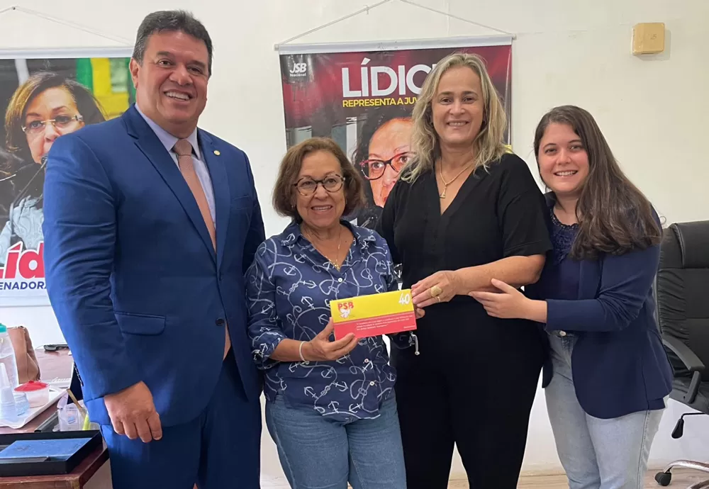 Vice-prefeita de Livramento de Nossa Senhora filia-se ao PSB com apoio do deputado Marquinho Viana