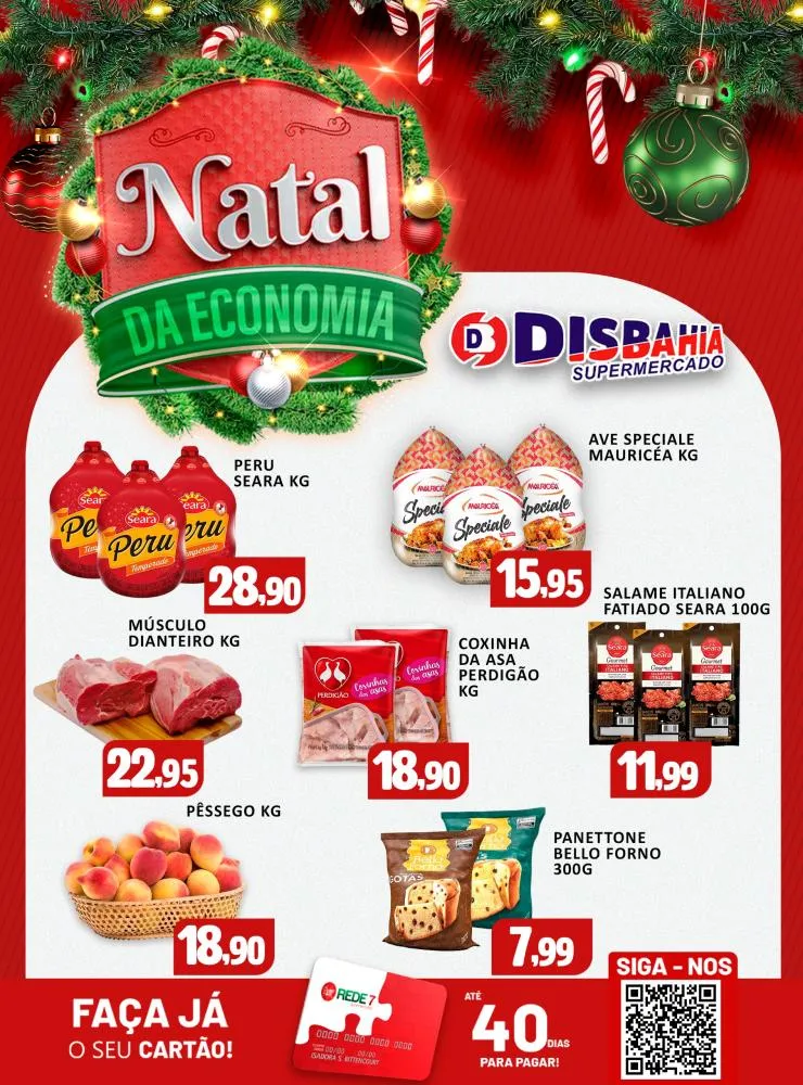 Natal da Economia do Disbahia Supermercado