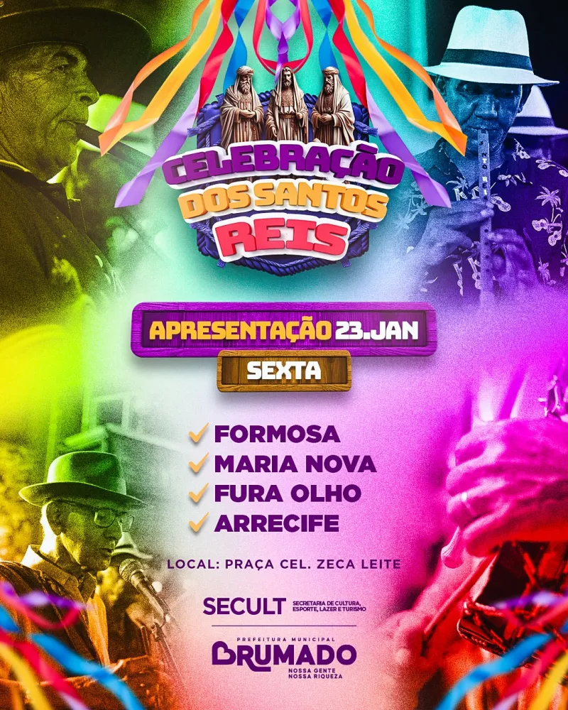 Brumado inicia apresentações dos Ternos de Reis nesta sexta-feira