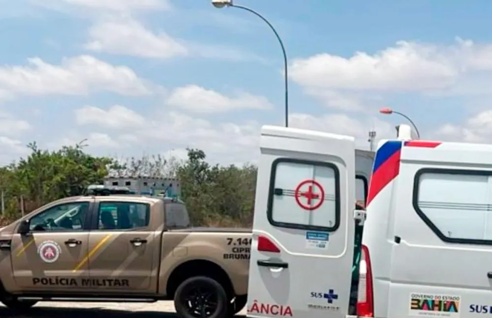 Polícia Rodoviária presta socorro a motorista ferido na BA-262 em Vitória da Conquista