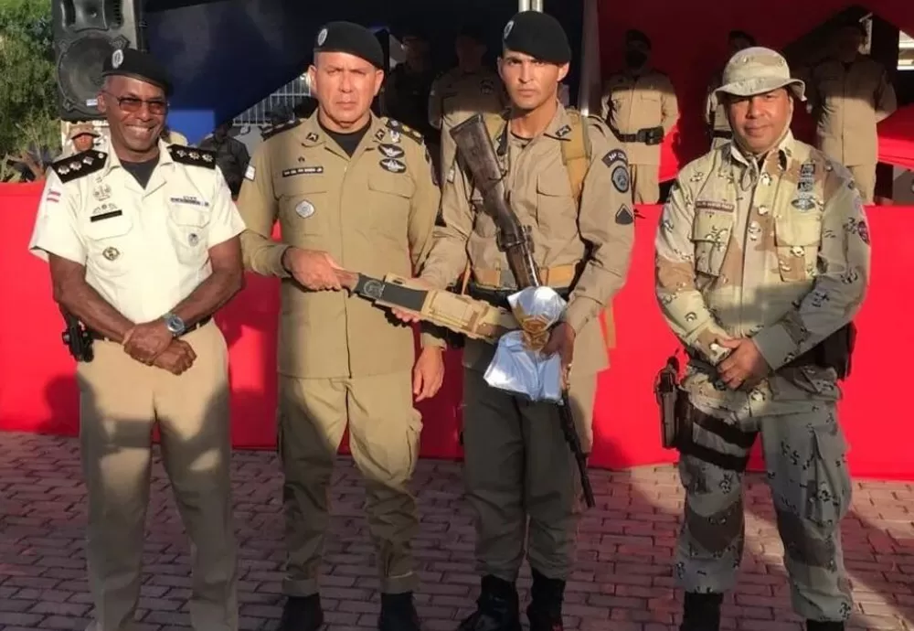 Soldado da 34ªCIPM de Brumado se destaca em curso de operações rurais da CAESG