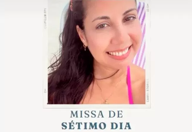 Missa de sétimo dia da filha do vice-prefeito de Brumado, de Suzi Leite acontece sábado (16/03)