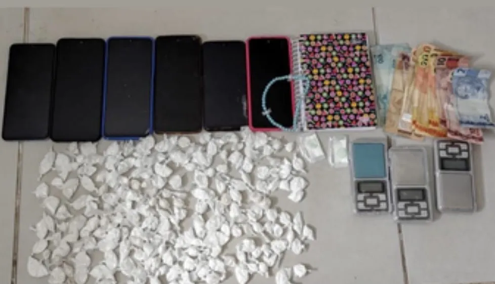 Polícia Militar desarticula rede de tráfico comandada por mulheres em Cândido Sales