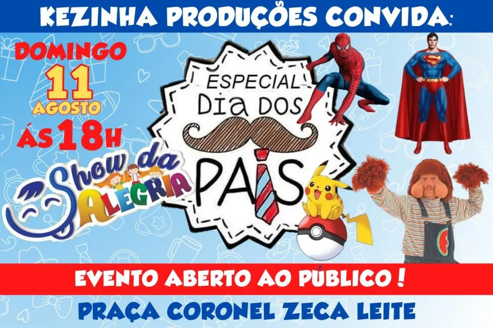  Kezinha Produções Realiza ‘Show da Alegria’ em Homenagem ao Dia dos Pais em Brumado