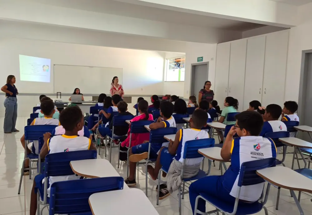 Projeto Saúde na Escola chega à Escola Florisvaldo da Silva Ribeiro, em Livramento