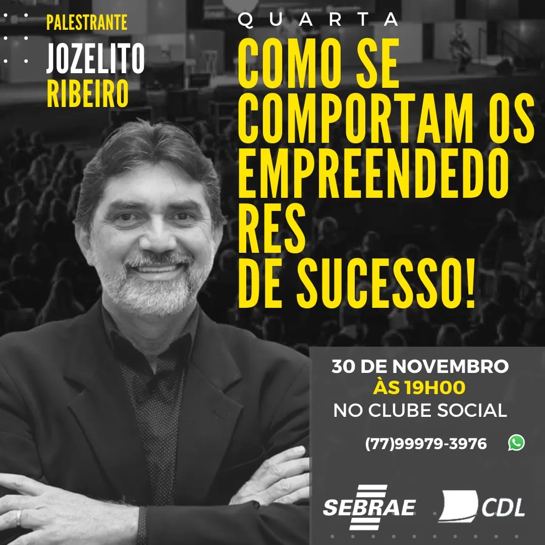 Brumado: Quer descobrir quais os comportamentos que são fundamentais aos empresários de sucesso?