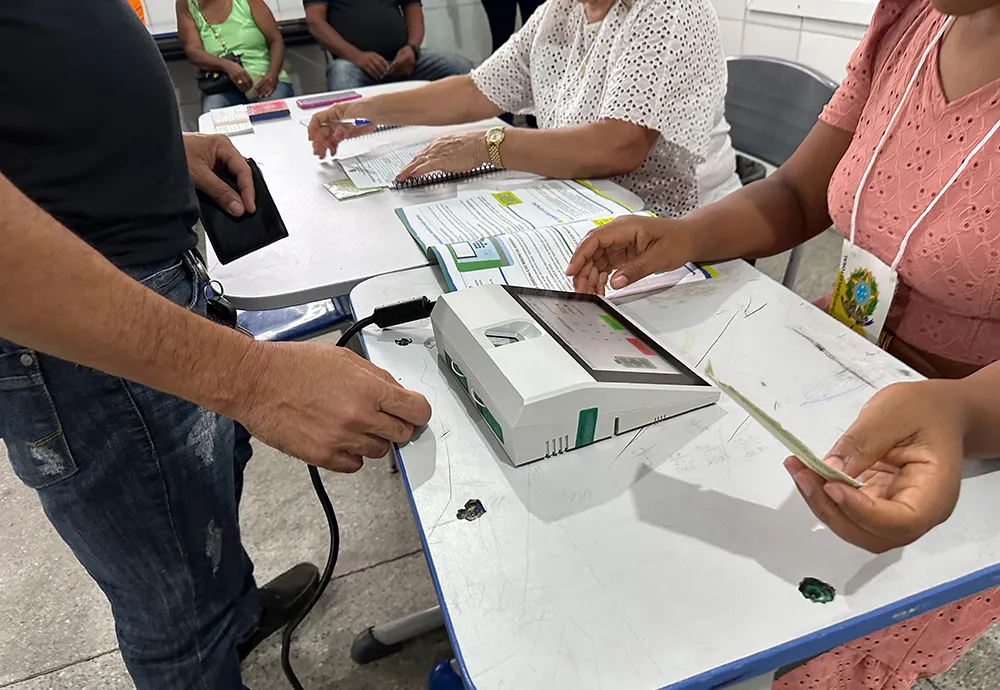 Mesários podem solicitar a Declaração de Trabalhos Eleitorais