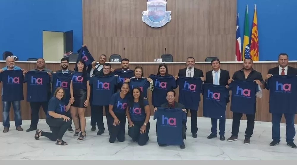 Integrantes da organização da 'Caminhada Passos que Salvam' usam Tribuna Livre da Câmara de Vereadores de Brumado