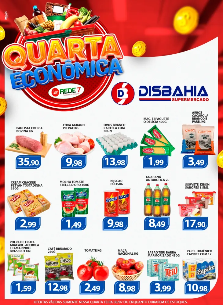 Economize na Quarta Econômica do Disbahia