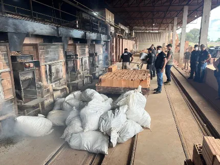 Ações integradas da Operação Narke IV resultam em 12 prisões, incineração de 2 toneladas de entorpecentes