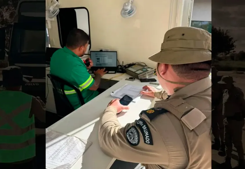 CIPRv/Brumado participa de Operação Pesagem na BA-263 em Vitória da Conquista