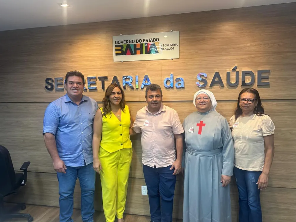 Prefeito de Barra da Estiva se reúne com secretária estadual para discutir melhorias na saúde