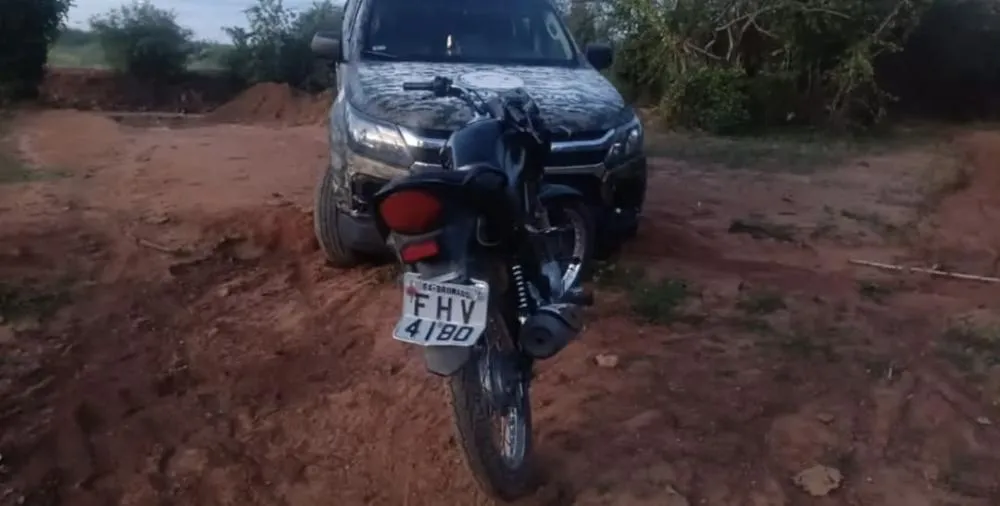 Moto furtada em Guanambi é encontrada pela CIPE Sudoeste em Iuiu