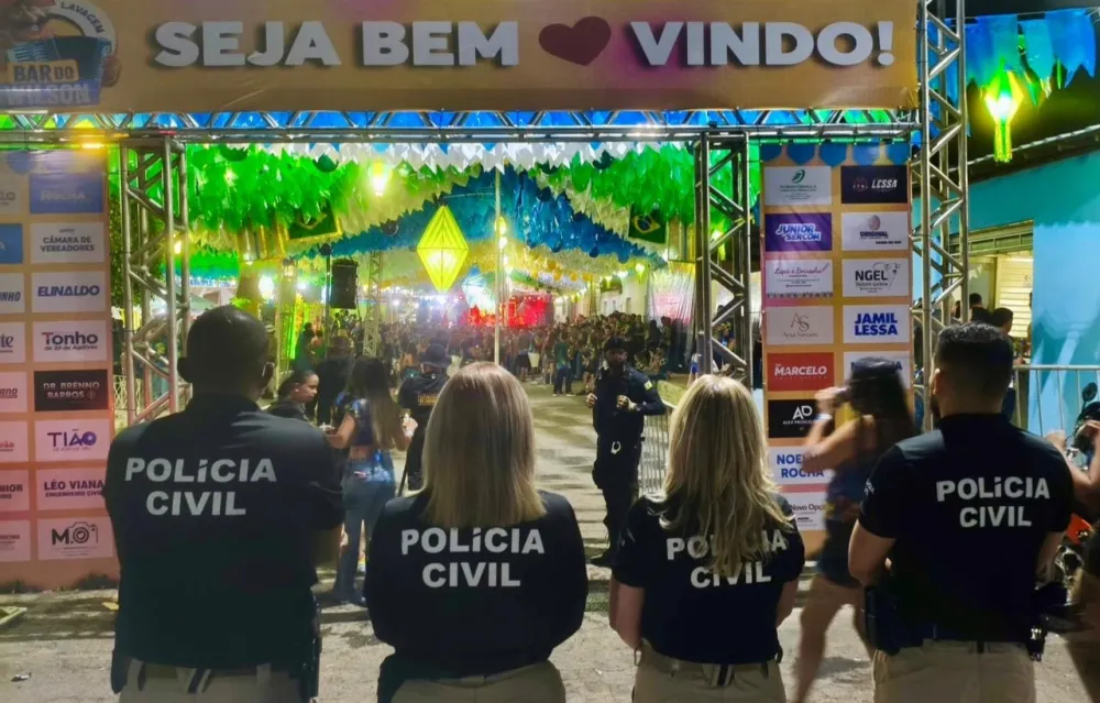 Polícia Civil fortalece esquema de segurança para o São João nas regiões Oeste e Chapada Diamantina