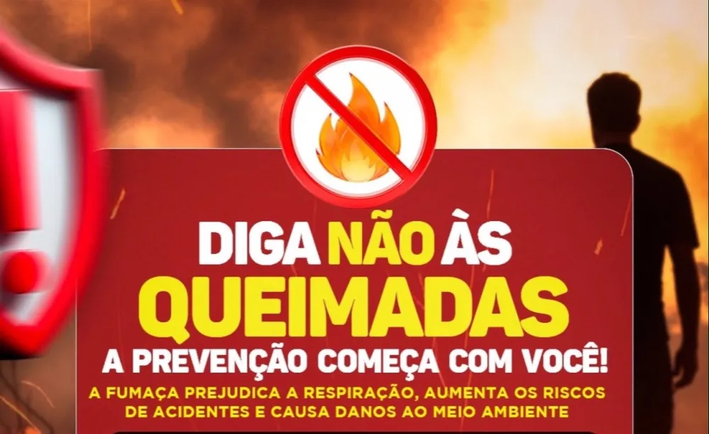Prefeitura de Livramento reforça campanha de prevenção e alerta para os riscos das queimadas