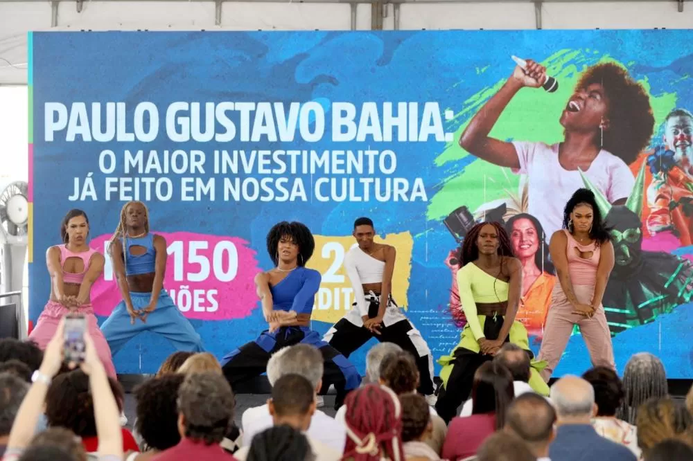 Setor cultural recebe R$ 150 milhões via editais da Lei Paulo Gustavo Bahia