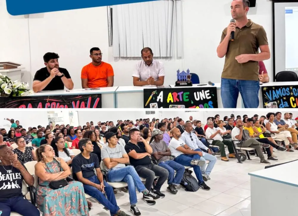 Prefeitura de Brumado realiza reunião com artistas e agentes culturais para fortalecer a cultura local