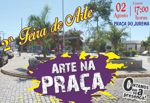 Nesta sexta (02) acontece a 2ª Feira de Arte de Brumado na Praça do Jurema