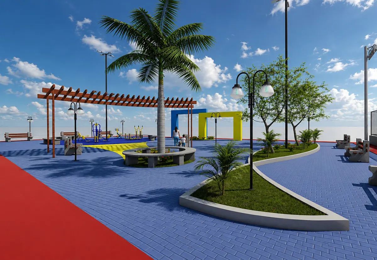 Prefeita Joanina Sampaio apresenta projeto da nova Praça da Lagoa Zinho Tanajura, em Livramento