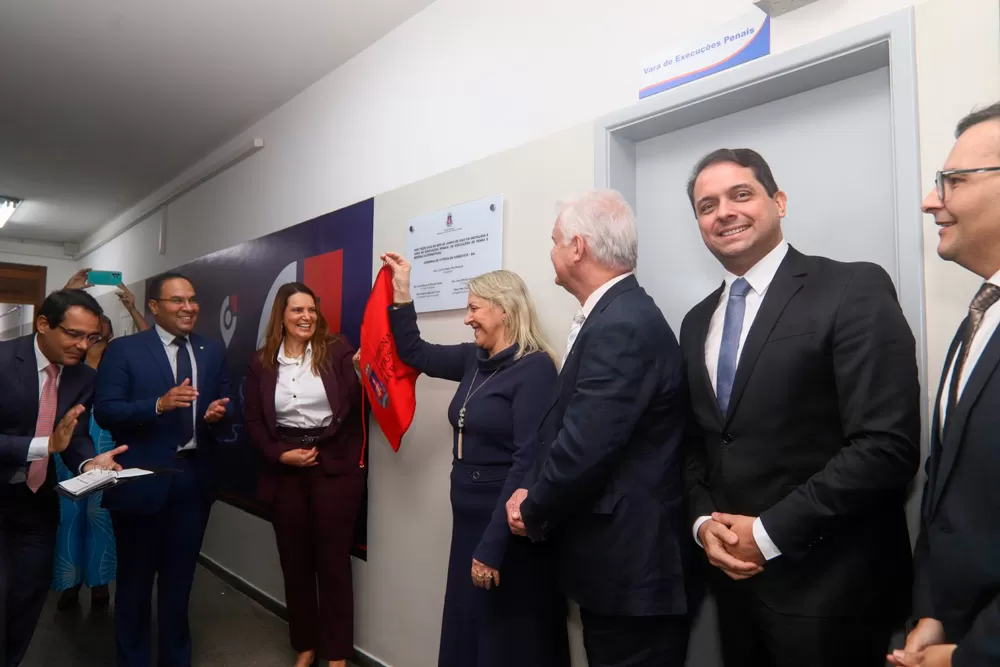TJBA inaugura Vara de Execuções Penais e Medidas Alternativas e fecha Acordo de Cooperação Técnica em Vitória da Conquista 