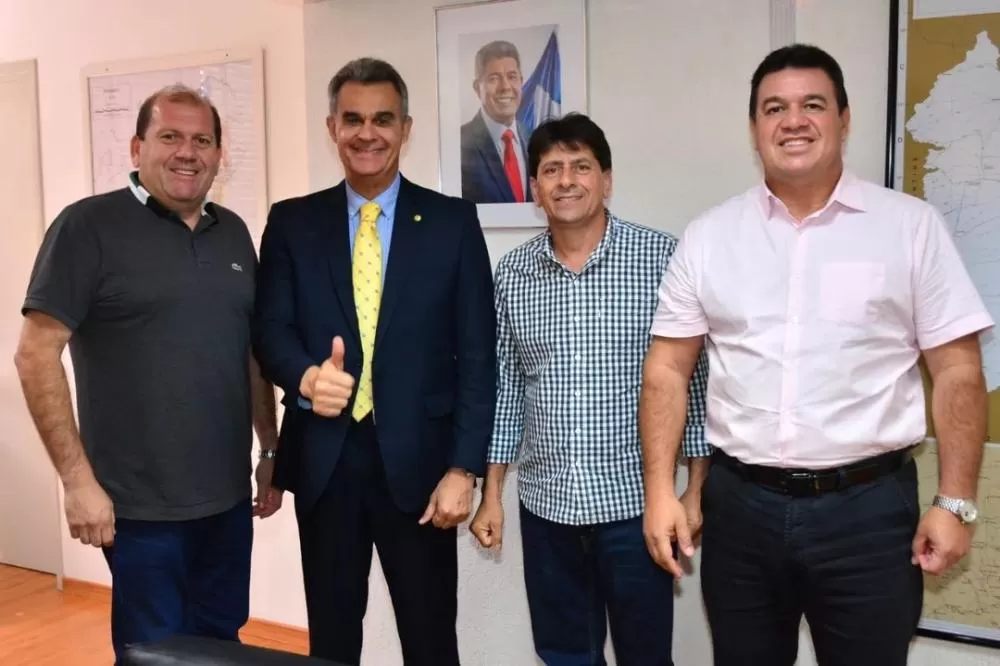 Deputado Marquinho Viana e Sérgio Maia viabilizam importantes projetos de infraestrutura para Aracatu