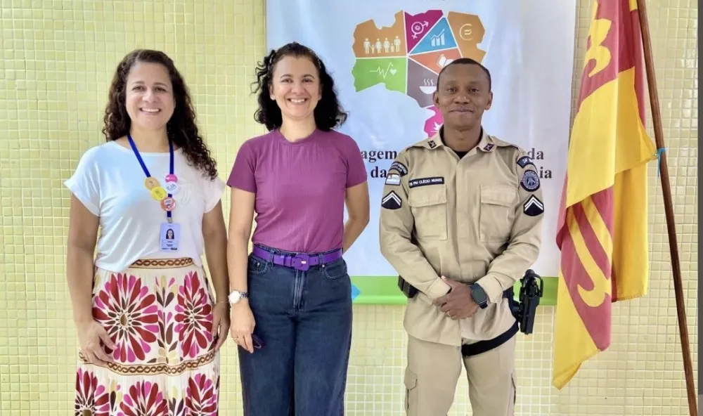 Polícia Militar e NTE-13 promovem diálogo sobre segurança escolar em Brumado
