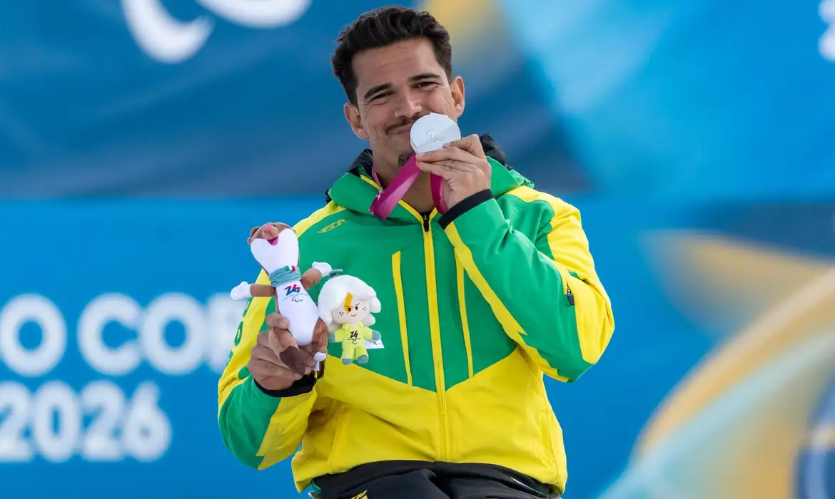 Cristian Ribera fatura pódio inédito para o Brasil na Paralimpíada de Inverno