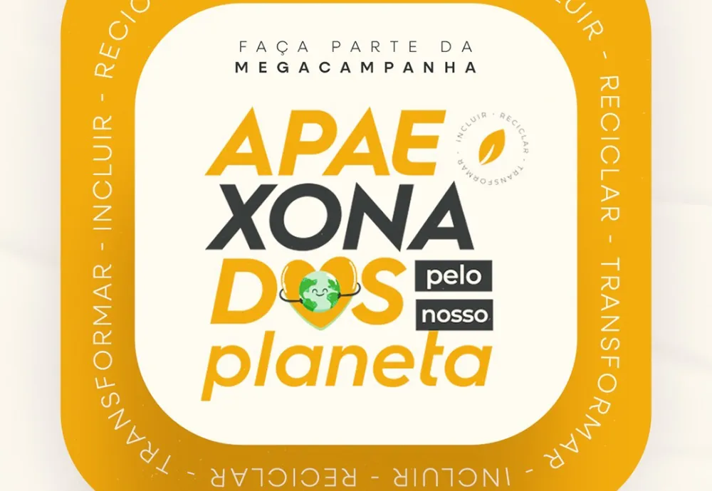 APAE de Brumado lança MegaCampanha ApaeXonados pelo Planeta e incentiva descarte correto de eletrônicos