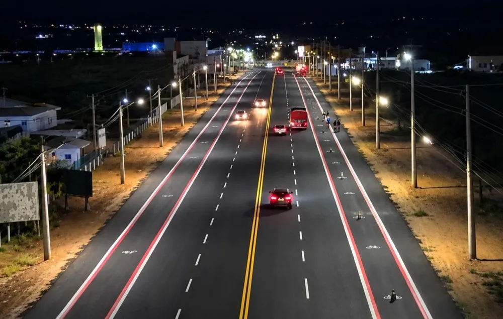 Nova Avenida Agnelo Azevedo ganha primeira ciclovia de Brumado, com mais de 2,7 km de extensão